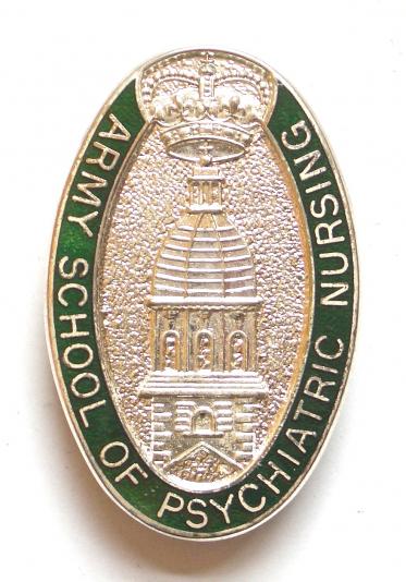 Army School of Psychiatric Nursing Netley Military Hospital Badge
