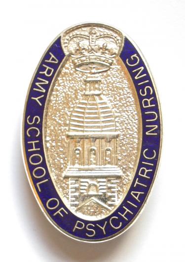 Army School of Psychiatric Nursing Netley Military Hospital Badge