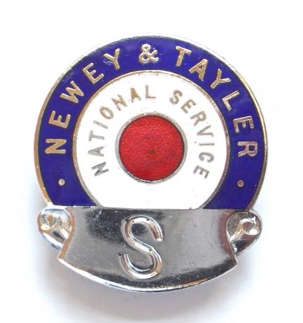 WW2 Newey & Tayler on national war service badge