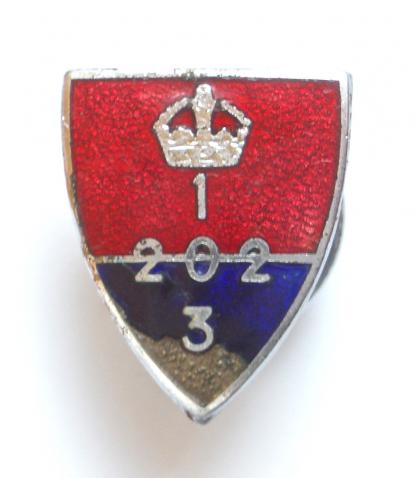 WW2 Special Forces Auxiliary Units home guard badge