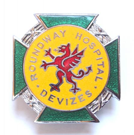 Roundway Hospital Devizes nurses badge