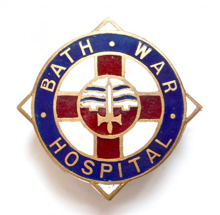 WW1 Bath War Hospital nurses badge