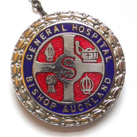 Bishop Auckland General Hospital nurses badge