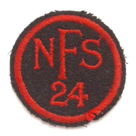 National Fire Service NFS 24 Birmingham Fire Force Area uniform badge