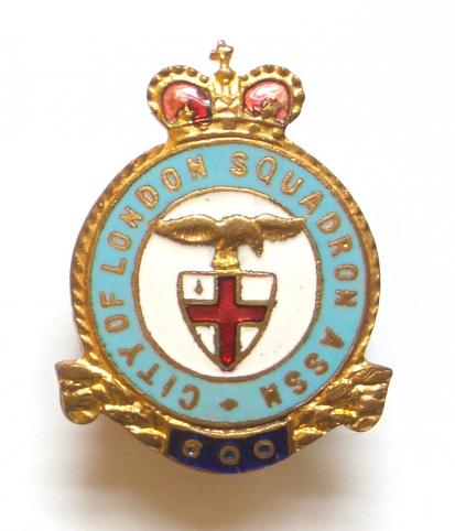 RAF No 600 City of London Squadron RAuxAF association badge