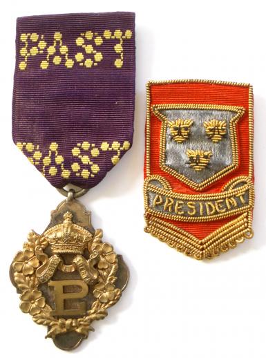 Primrose League Shropshire past president badge