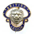 British Legion large pattern membership pin badge 