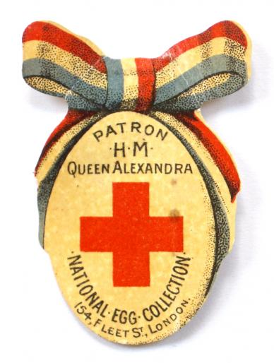 WW1 National Egg Collection for the wounded soldiers & sailors badge