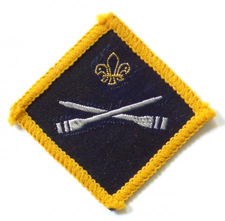 Sea Scouts Boatman proficiency instructor nylon badge c1967 to 1971