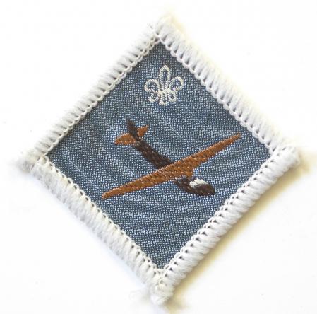 Air Scouts Airman proficiency instructor nylon badge c1967 to 1971