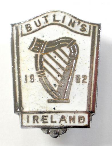 Butlins 1962 Mosney Ireland holiday camp badge