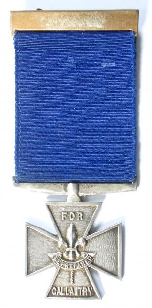 Boy Scouts Gallantry Cross Award For Heroism