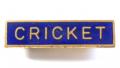 Cricket title badge circa 1950s