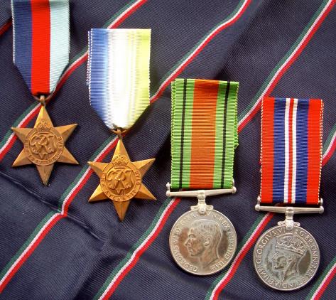 WW2 Merchant Navy 1939-1945 & Atlantic Star Defence War Medal