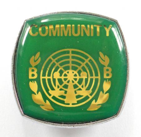 Boys Brigade Community proficiency activity award badge c1983