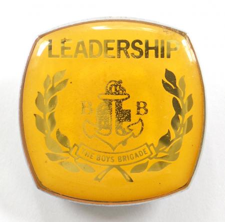 Boys Brigade Leadership proficiency activity award badge c1983