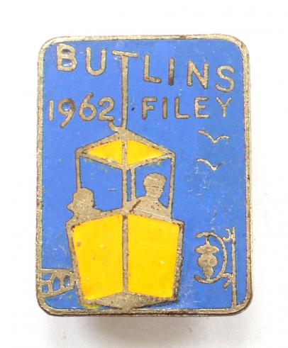 Butlins 1962 Filey Holiday Camp badge