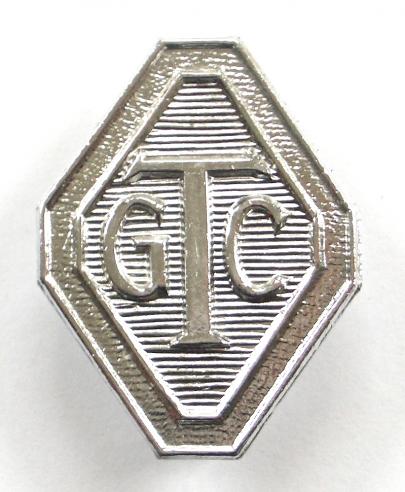 WW2 Girls Training Corps GTC hat badge