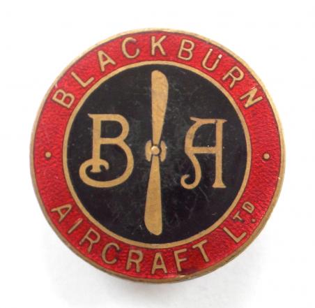 Blackburn Aircraft Ltd aircraft engines construction workers badge