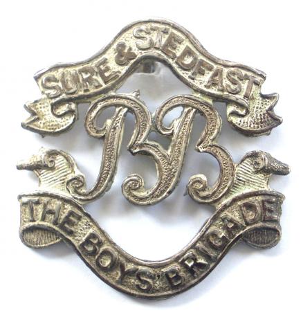 Boys Brigade warrant officer collar badge with apostrophe