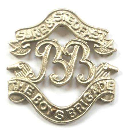 Boys Brigade warrant officer collar badge without apostrophe