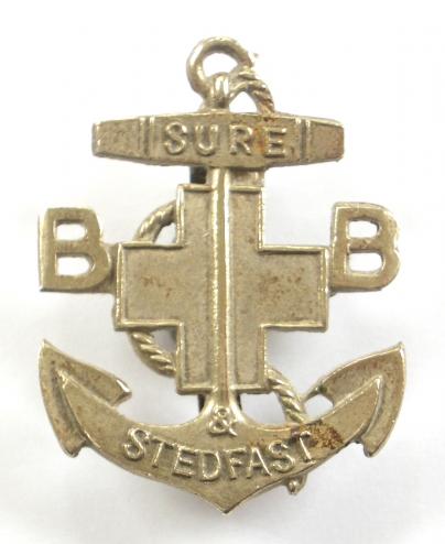 Boys Brigade Staff Sergeants or Bandmasters cap badge blade fitting