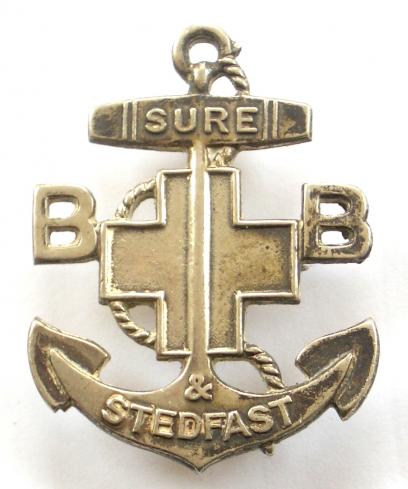 The Boys Brigade three year anchor badge