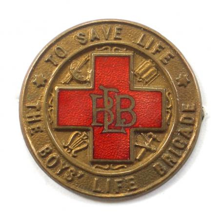 The Boys Life Brigade To Save Life BLB Arm Badge