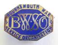 WW2 Bournemouth war service organisation badge