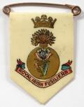 WW1 Royal Irish Fusiliers flag day fundraising badge