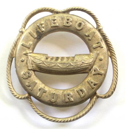 RNLI Lifeboat Saturday fundraisers badge 