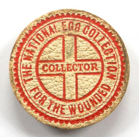 WW1 National Egg Collection for the wounded soldiers & sailors badge