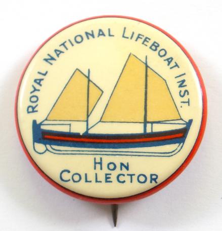 WW1 RNLI Honorary Collector fundraisers badge