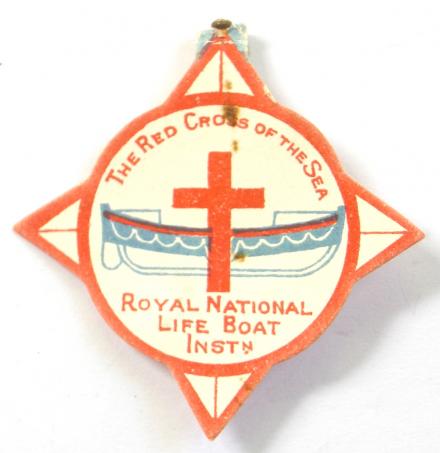 RNLI Flag Day fundraising badge