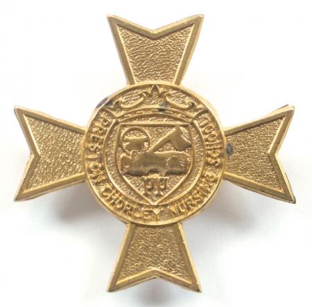 Preston Chorley nursing school badge
