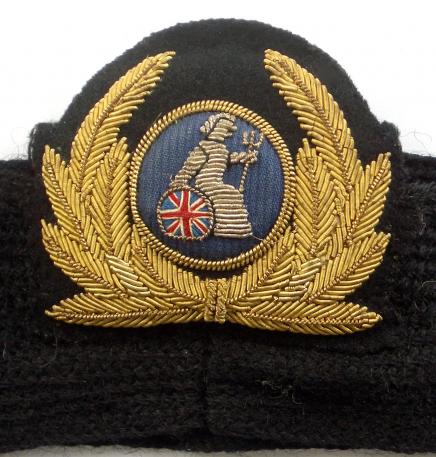 Britannia Airways officers gold bullion airline cap badge 1961-2005 