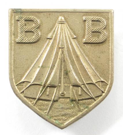 Boys Brigade campers proficiency badge hatched Bs