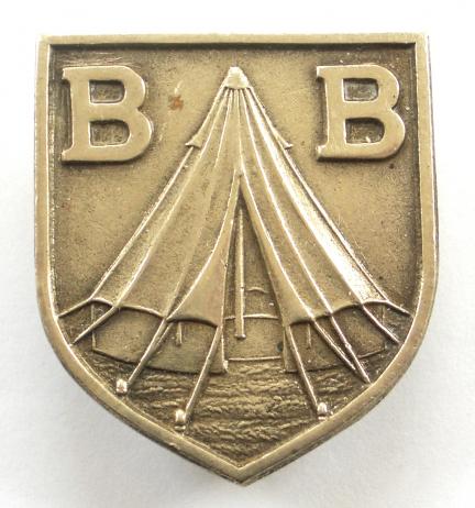 Boys Brigade campers proficiency badge