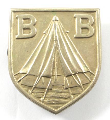 Boys Brigade campers proficiency badge