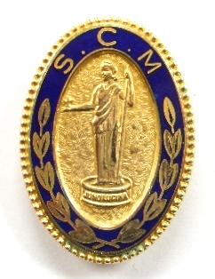 State Certified Midwife SCM nurses hospital badge