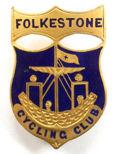 Folkestone Cycling Club members badge
