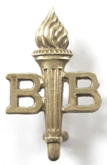 Boys Brigade education proficiency frosted silver pre war badge
