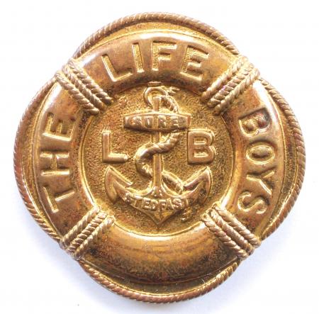The Life Boys jersey uniform badge 1947 to 1966