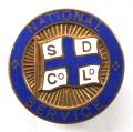 WW2 Smiths Dock Company Ltd on National Service badge