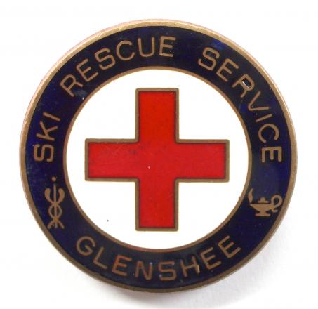 Glenshee Ski Rescue Servic badge 
