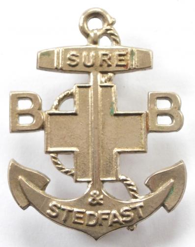 Boys Brigade three year service anchor badge Miller 