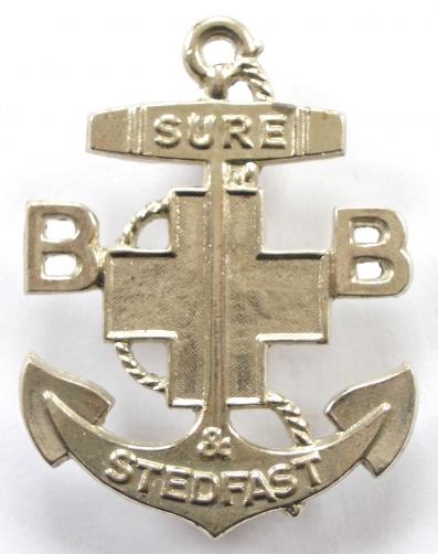 Boys Brigade three year service anchor badge