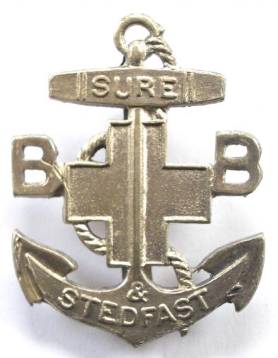 Boys Brigade Staff Sergeants blade fitting cap badge 