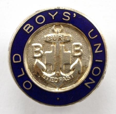 Boys Brigade Northern Ireland Old Boys Union badge 1928 to 1937