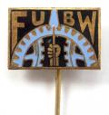 Fascist Union of British Workers 1932 to 1934 FUBW members badge